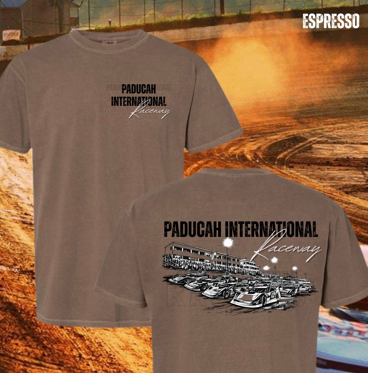 4 Wide Tee: Comfort Colors Front and Back