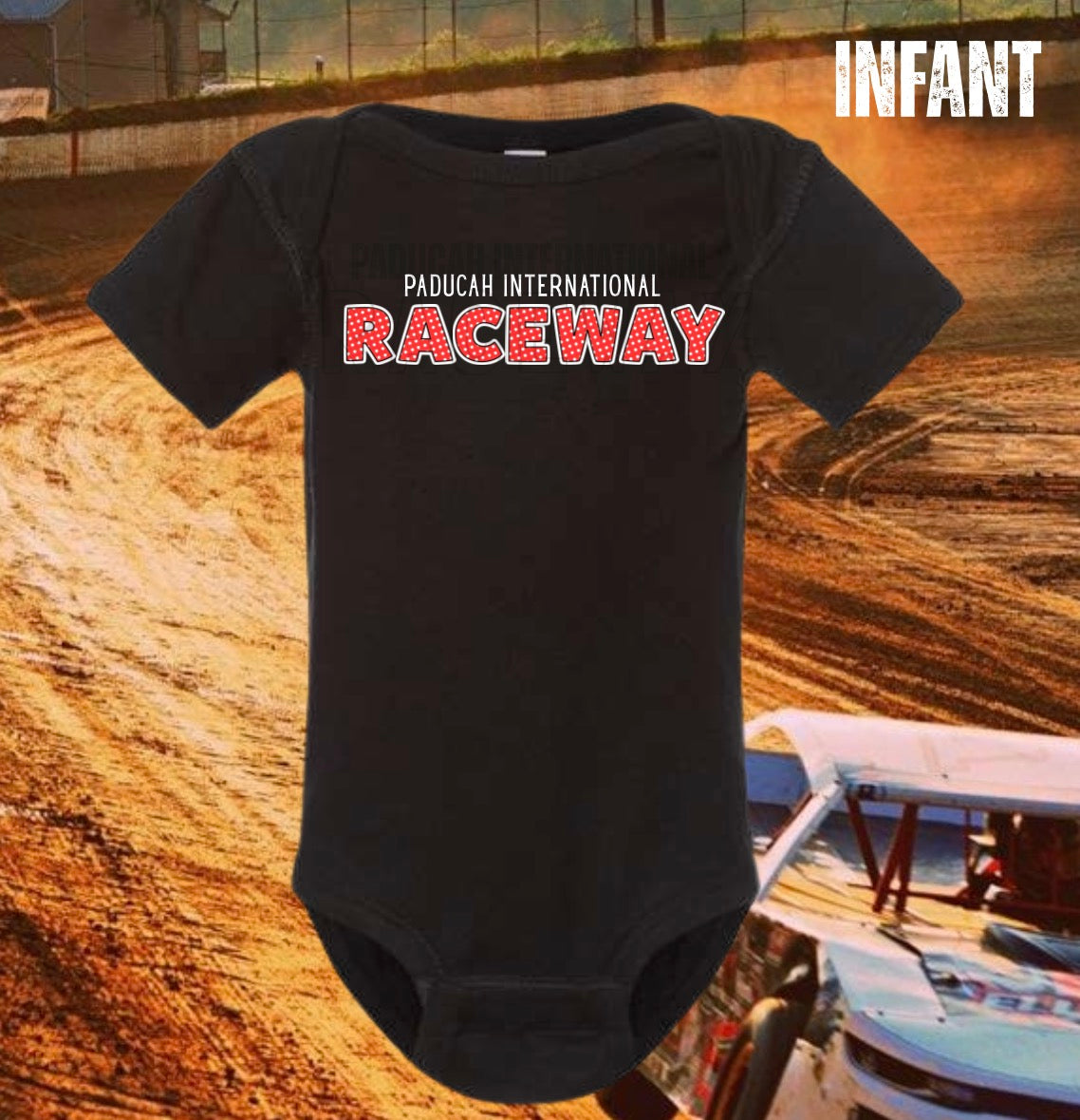 INFANT: PIR Polkadot Onesie