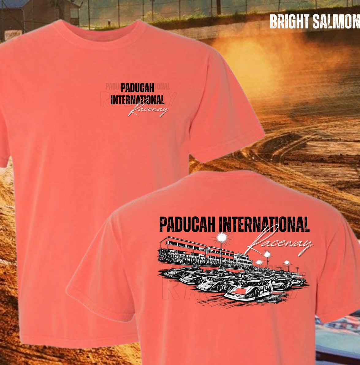 4 Wide Tee: Comfort Colors Front and Back